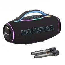 Портативна колонка Bluetooth Hopestar A90 PRO з 2-ма мікрофонами 700W Black